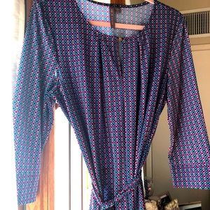 💜🦋👗BRINA & EM Colorful, soft and dressy. EUC. Color palette is beautiful